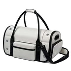 Collapsible Breathable Pet Crossbody Travel Carrier Bag for Dogs Cats