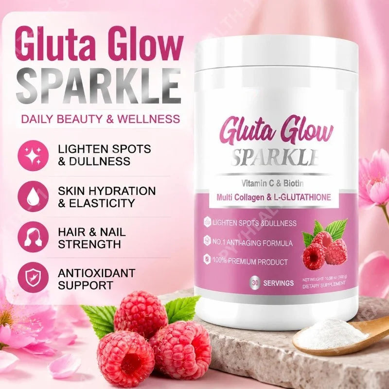 Gluta Glow Sparkle Collagen Hydration Powder 30 Servings