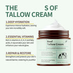 Beef Tallow Honey Moisturizing Face Cream