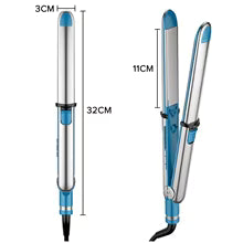 Electric Titanium Flat Iron Hair Straightener with LED Display