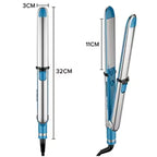 Electric Titanium Flat Iron Hair Straightener with LED Display
