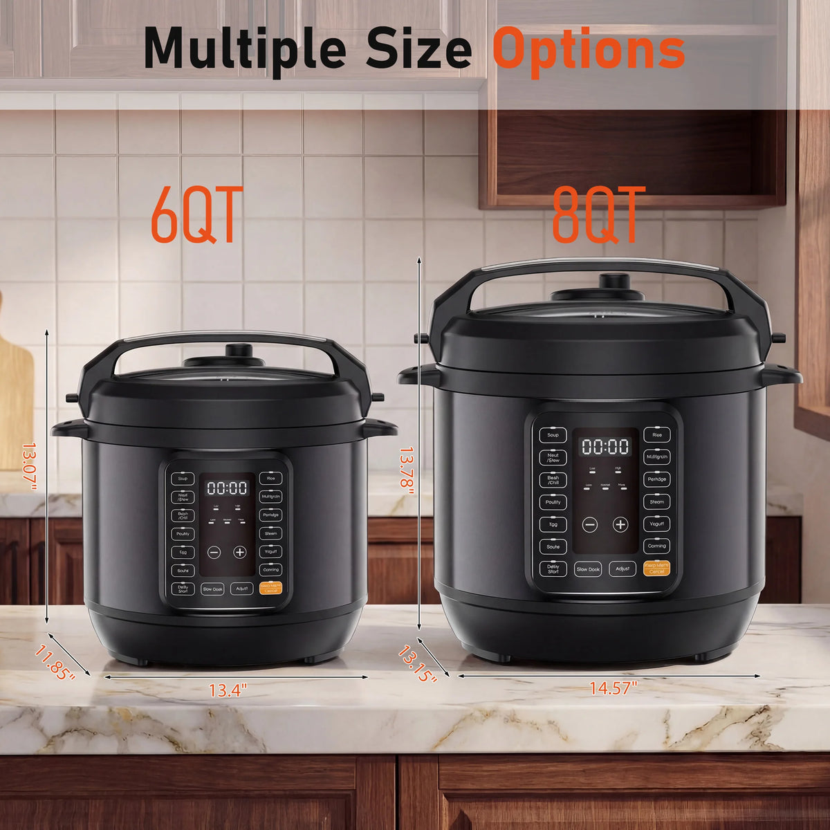 Automatic Electric 16-in-1 Multi Cooker Pressure Cooker