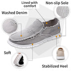 Women's Daisy Embroidery Denim Canvas Sneakers