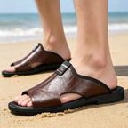 Men's Luxury Breathable Slip-On Sandals HX2025-1