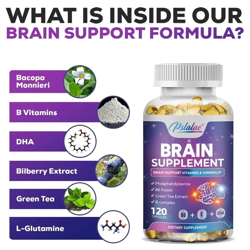 Nootropic Brain and Focus Dietary Supplement