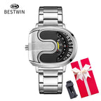 Men's Luxury Stainless Steel Quartz Wristwatch