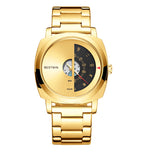 Men's Luxury Business Alloy Steel Quartz Wristwatch