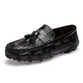 Men's Leather Slip-On Driving Loafers Casual Shoes 06759