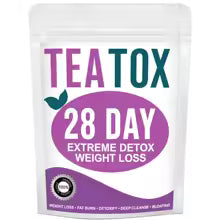 28 Day Teatox Detox Herbal Tea for Bloating Relief