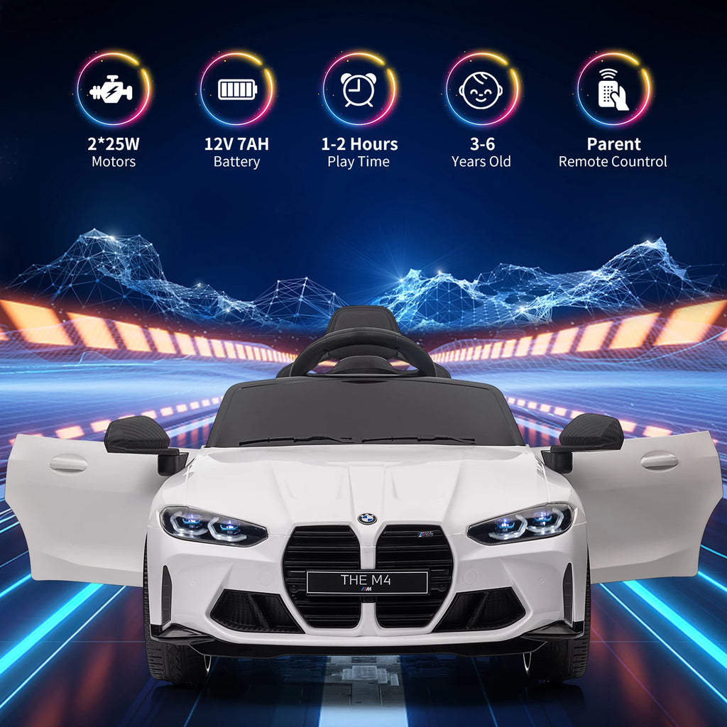 Kids 12V Electric Ride-On Car Toy with Remote Control
