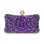 Women's Luxury Pearl Rhinestone Evening Clutch Bag