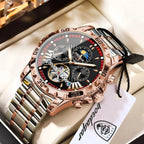 Men's Luxury Hollow Tourbillon Automatic Mechanical Watch