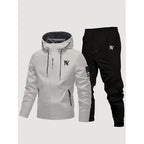 Men's Windproof Waterproof Outdoor Two Piece Set