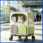 Large Breathable Detachable Pet Carrier Backpack for Cats Dogs