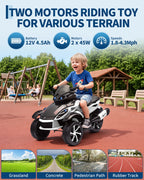 Kids 12V Electric 3-Wheel Ride-On ATV Toy