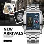Men's Luxury Stainless Steel Quartz Watch 2561