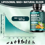 NAD+ Resveratrol Capsules Cell Repair Energy Immune Support