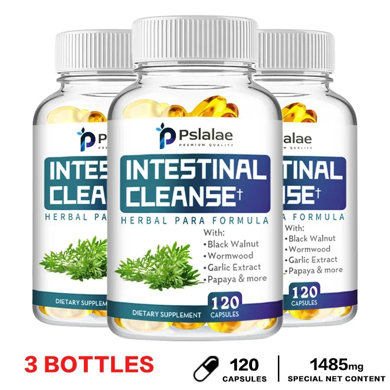 Intestinal Cleanse Herbal Supplement Capsules