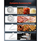 Commercial Electric Meat Grinder and Sausage Stuffer