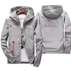Men's Moto Biker Sport Jacket Thin Polyester