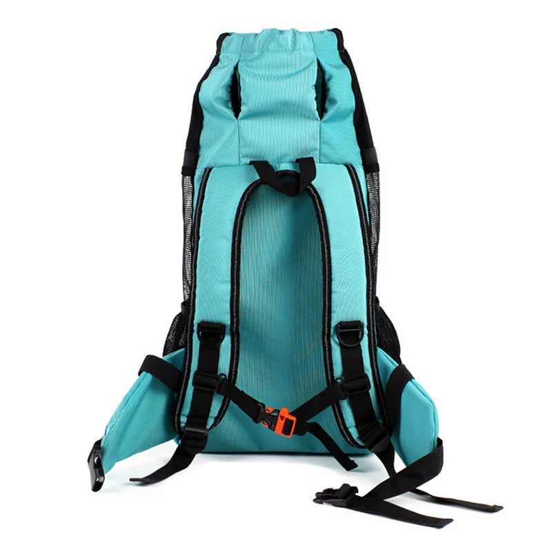 Breathable Pet Backpack Dog Carrier Bag with Waist Belt