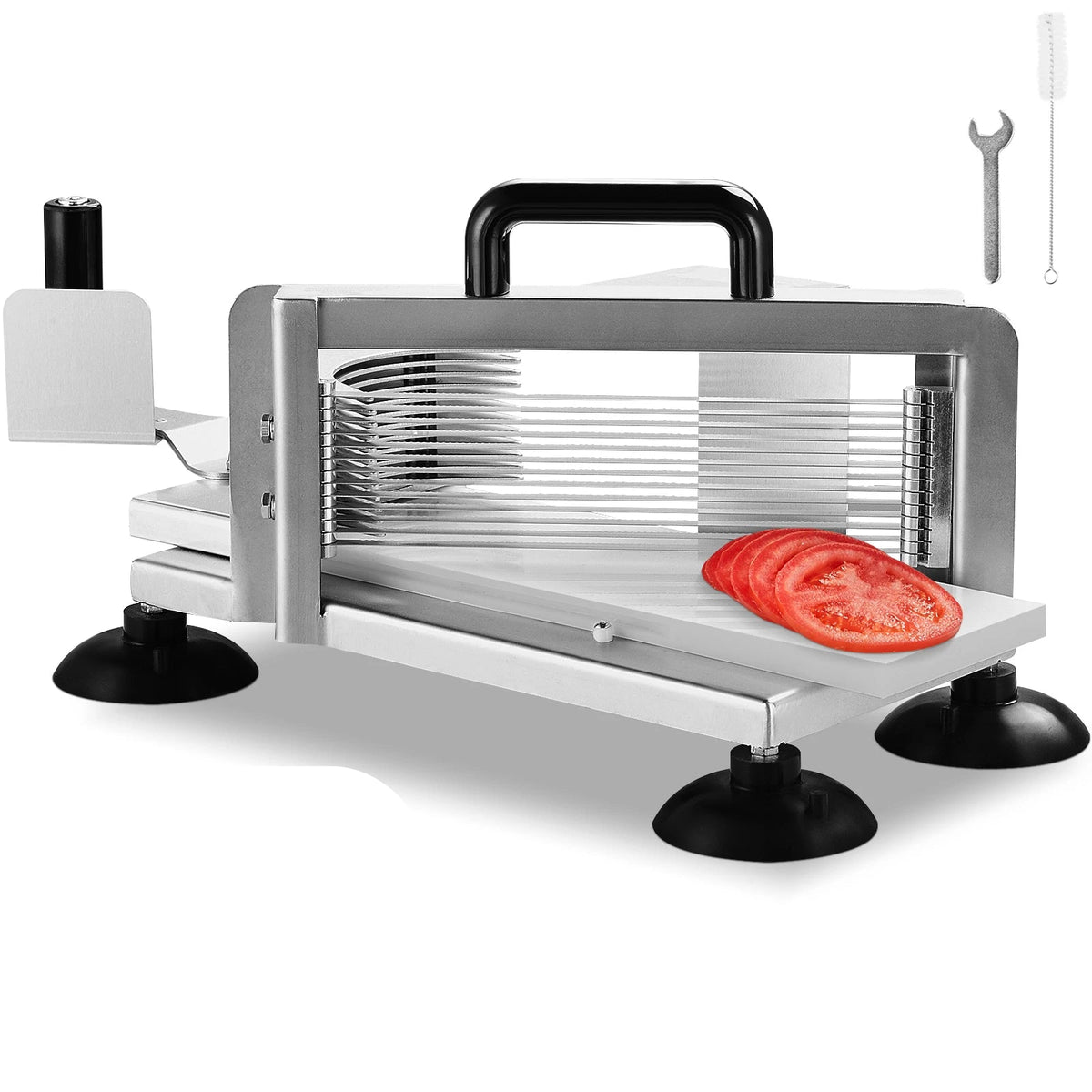 Heavy Duty Stainless Steel Manual Tomato Slicer 3/16 Inch