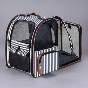 Expandable Pet Carrier Backpack for Small Cats Dogs