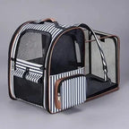 Expandable Pet Carrier Backpack for Small Cats Dogs
