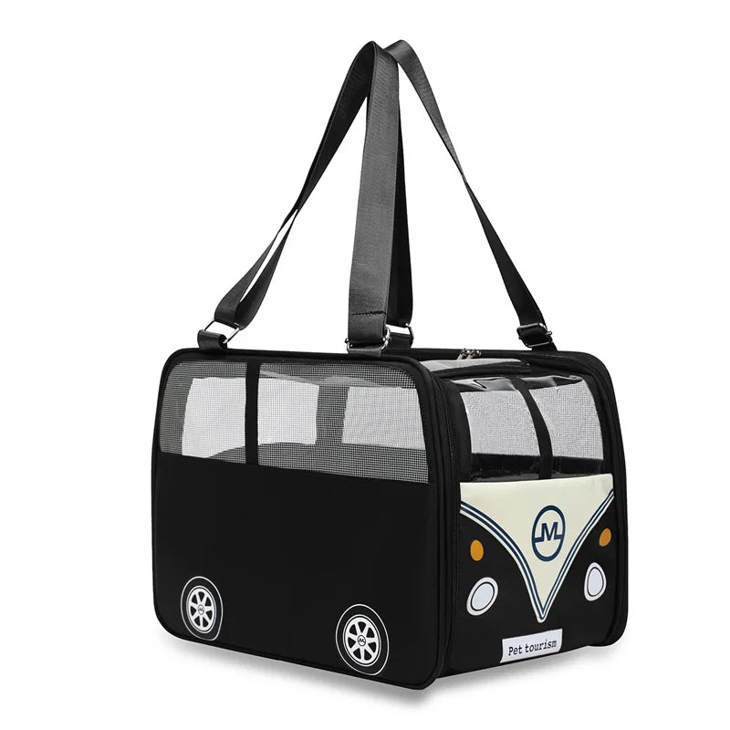 Breathable Pet Carrier Backpack for Cats and Small Dogs