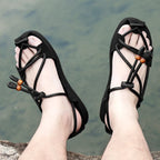 Men's Leather Casual Outdoor Beach Roman Sandals