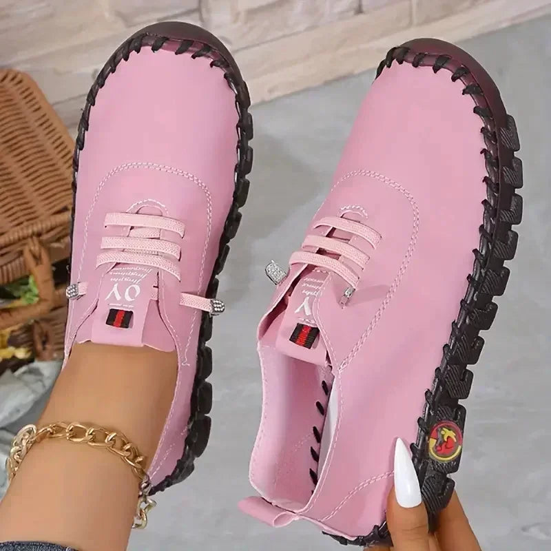 Women's Lace-Up Roman Retro Breathable Sneakers