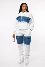 Women's Dashiki Long-Sleeve Top and Pants 2-Piece Suit