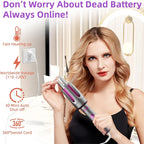 32mm Automatic Rotating Curling Iron with Digital Display