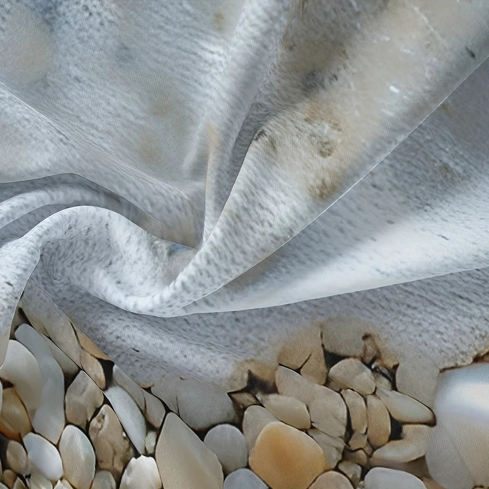 Beach-Inspired Duvet Cover Set with Pillowcases