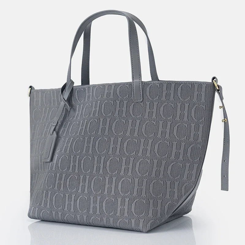 Women's Fly Woven Large Capacity Shoulder Tote Bag
