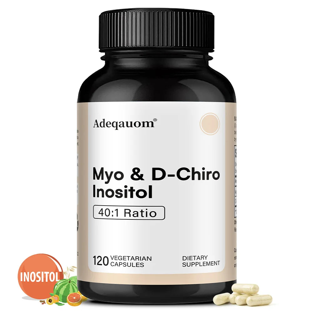 Myo-Inositol & D-Chiro Inositol Capsules for Hormone Balance
