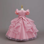 Girls' Long Formal Ball Gown Dress for Christmas and Weddings