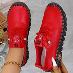 Women's Lace-Up Roman Retro Breathable Sneakers