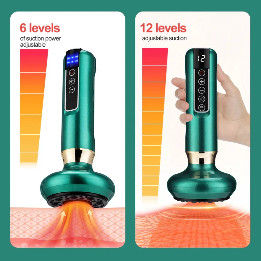 Electric Cupping Massager with Infrared Heating