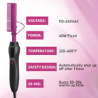 2-in-1 Electric Hot Comb Wig Installation Kit