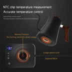 30.4-Oz Electric Gooseneck Temperature Control Kettle