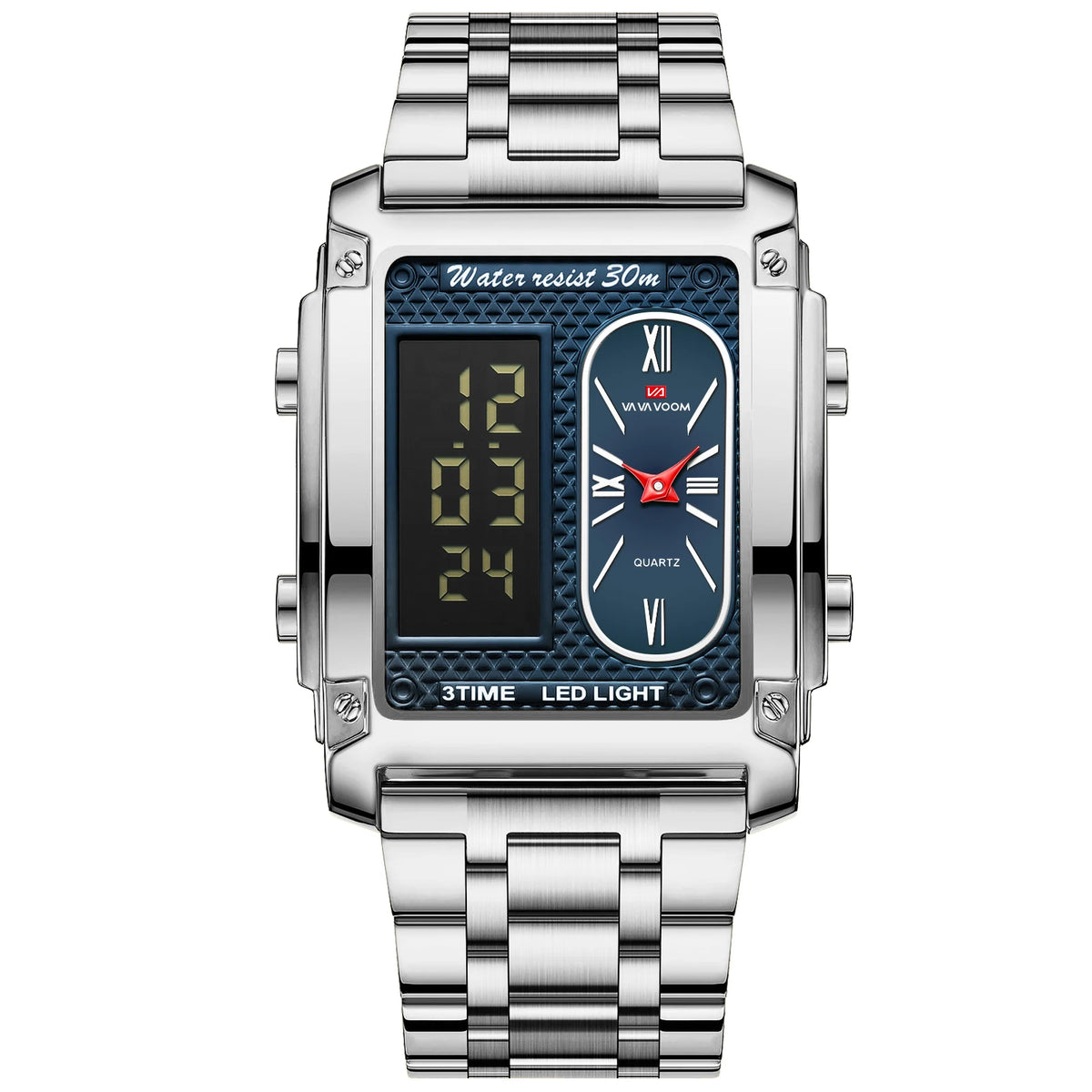 Men's Luxury Stainless Steel Quartz Watch 2561