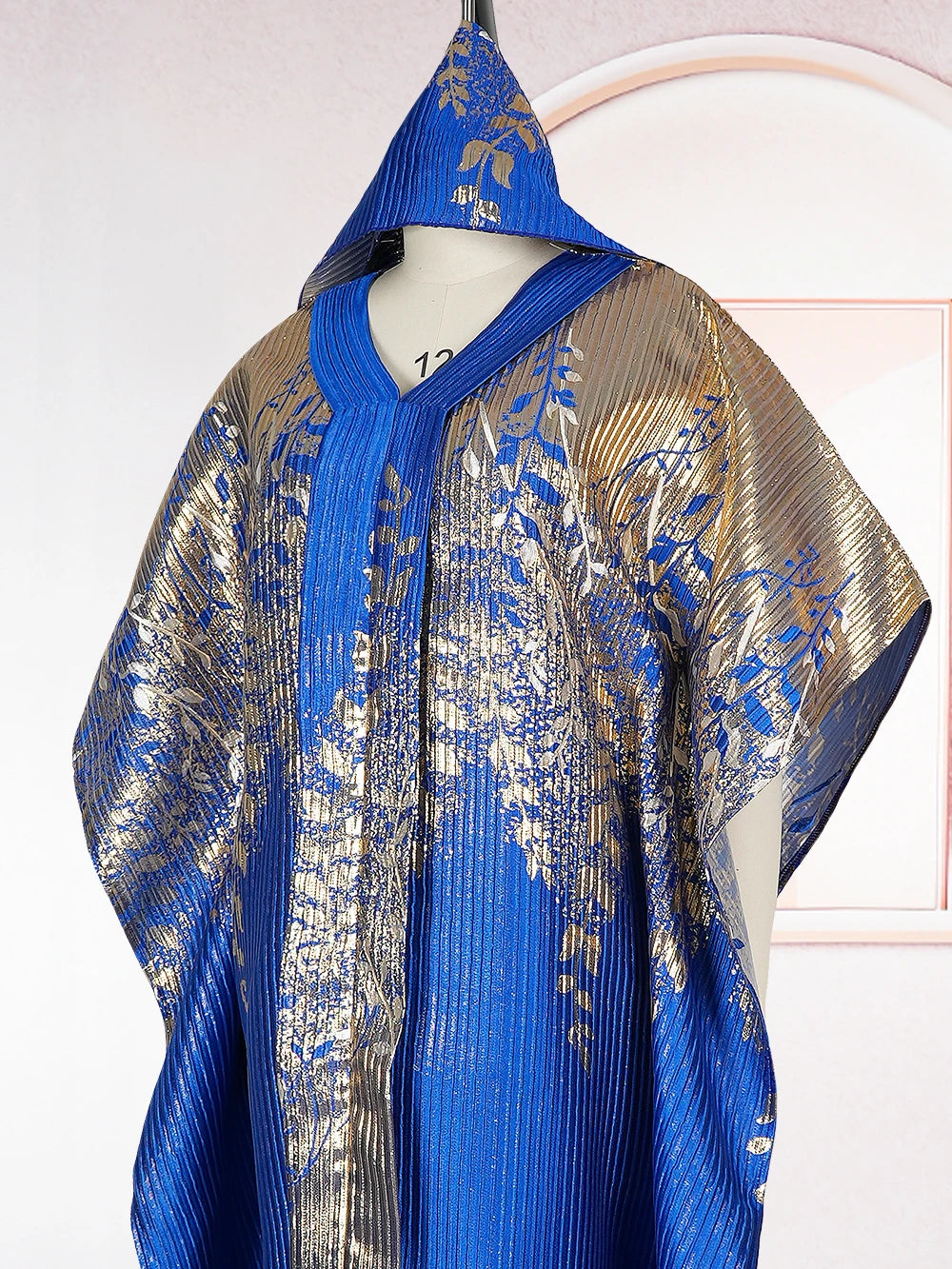 Women's African Traditional Evening Gown Maxi Dress
