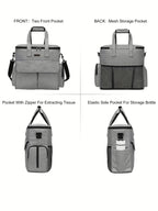 Large 6 PCS Airline Approved Dog Travel Bag Set