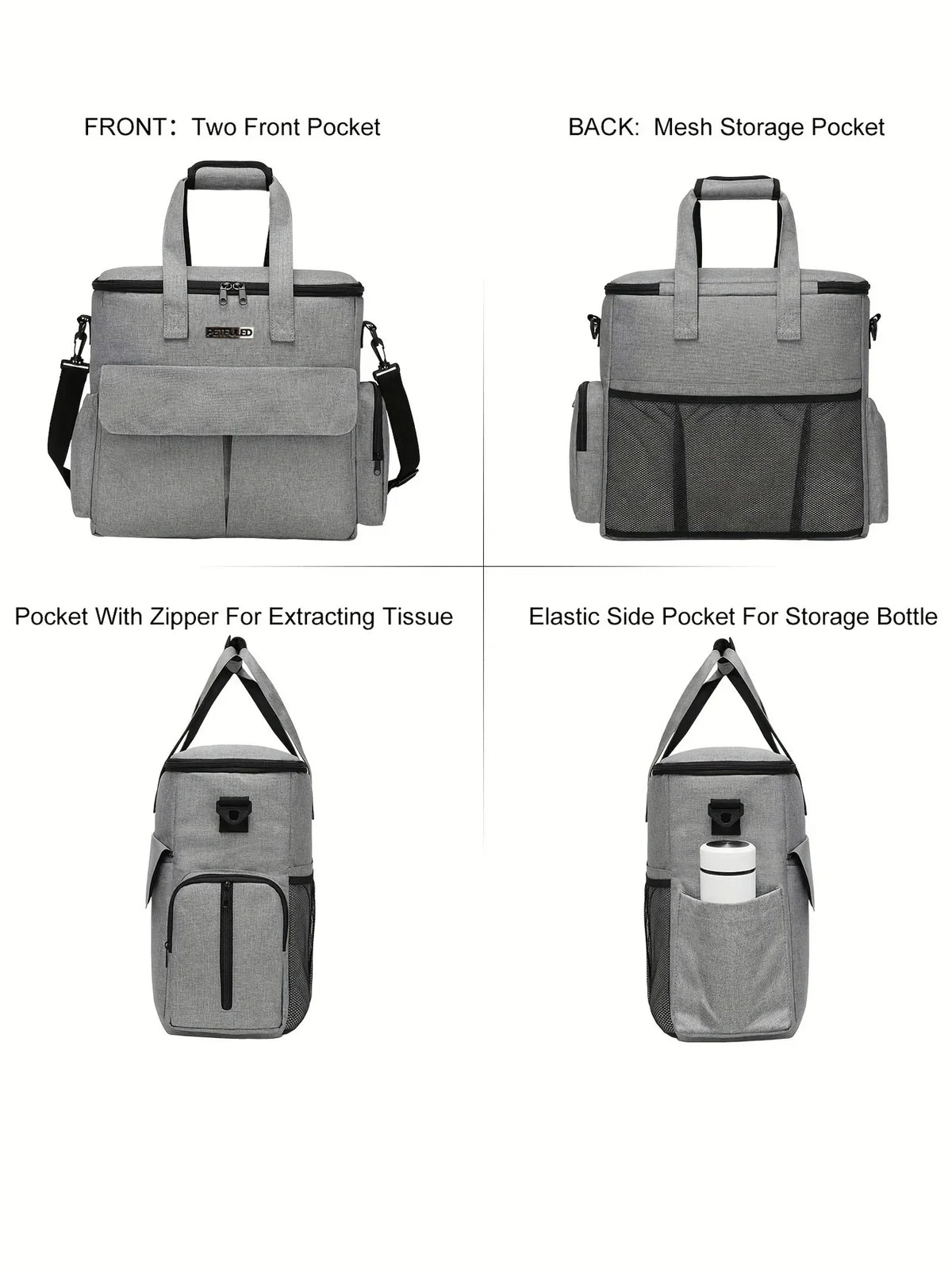 Large 6 PCS Airline Approved Dog Travel Bag Set