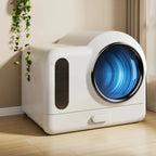 Ventilated Enclosed Cat Litter Box for Cats