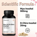 Myo-Inositol & D-Chiro Inositol Capsules for Hormone Balance