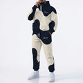 Men's 3D Pattern Printed Hoodie and Pants Two-Piece Set