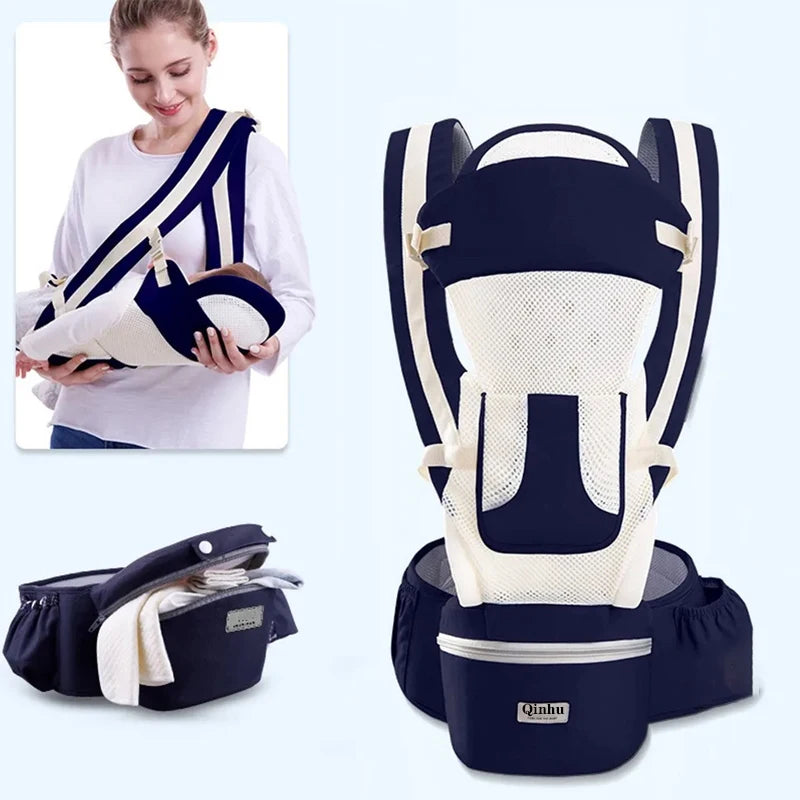 Ergonomic Newborn Baby Carrier Backpack