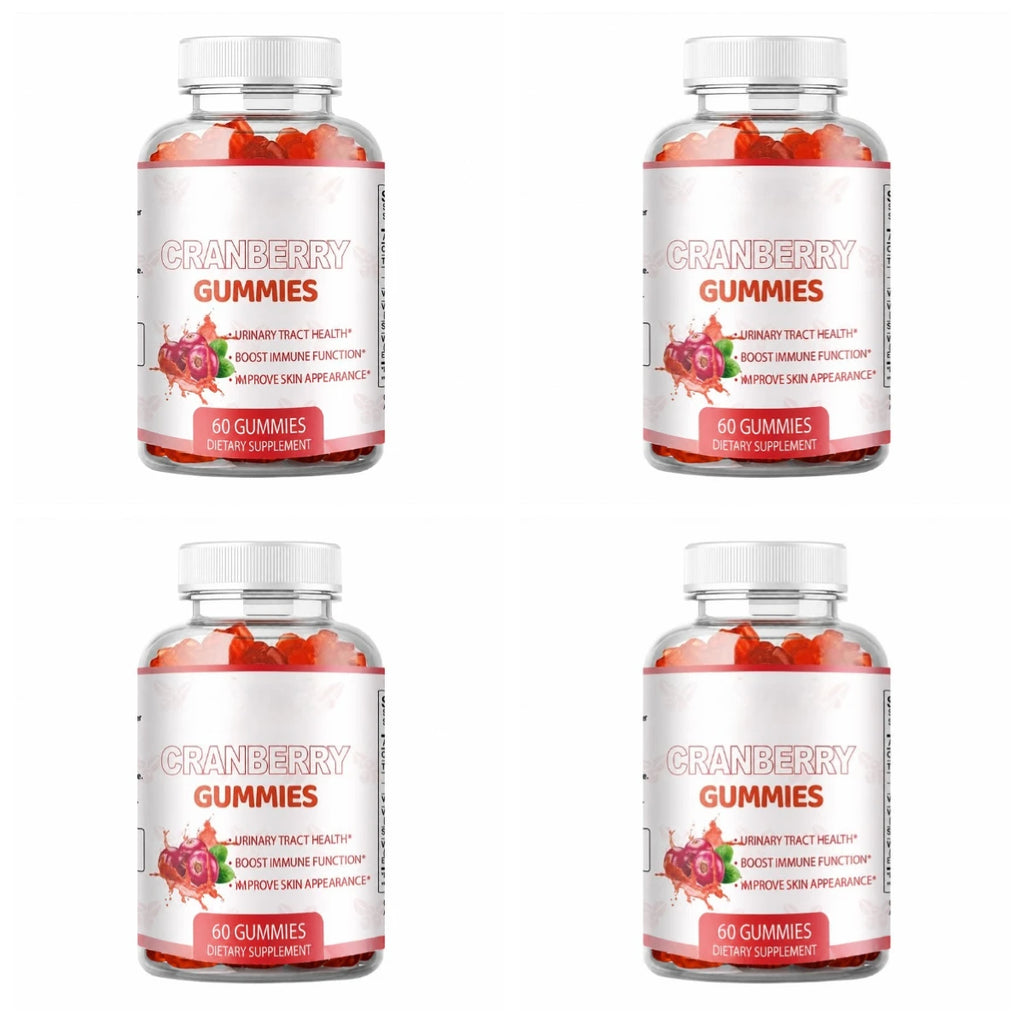 Cranberry Urinary Tract Health Support Dietary Supplement Gummies